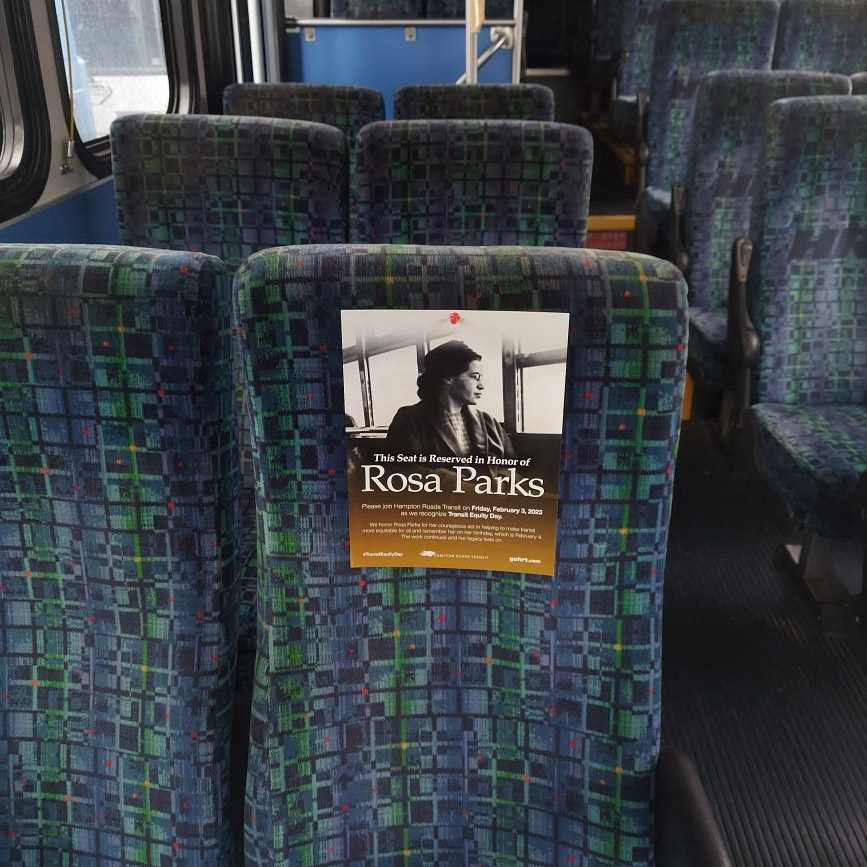 Reserved Seat for Rosa Parks